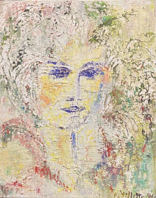 1900-1999 Original Signed French Expressionist Portrait Oil Painting