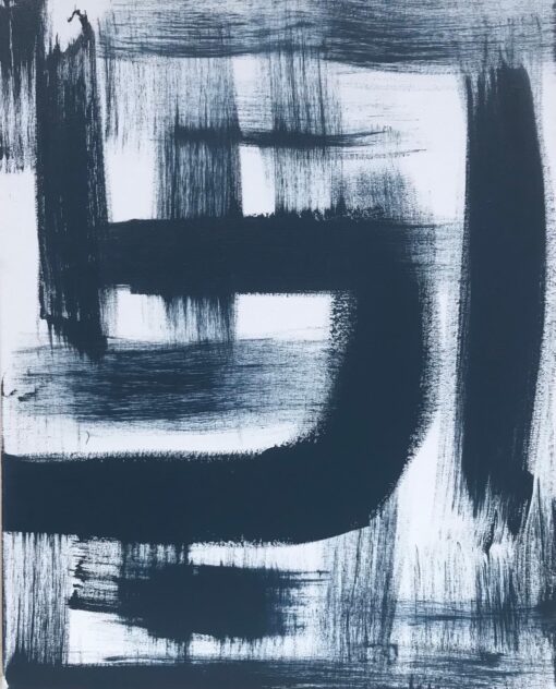 Stunning British Expressionist Abstract Original Painting