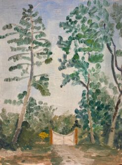 GENEVIEVE ZONDERVAN (1922-2013) FRENCH POST IMPRESSIONIST OIL - French Landscape