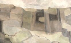 Parisian Abstract Expressionist Original Oil Painting
