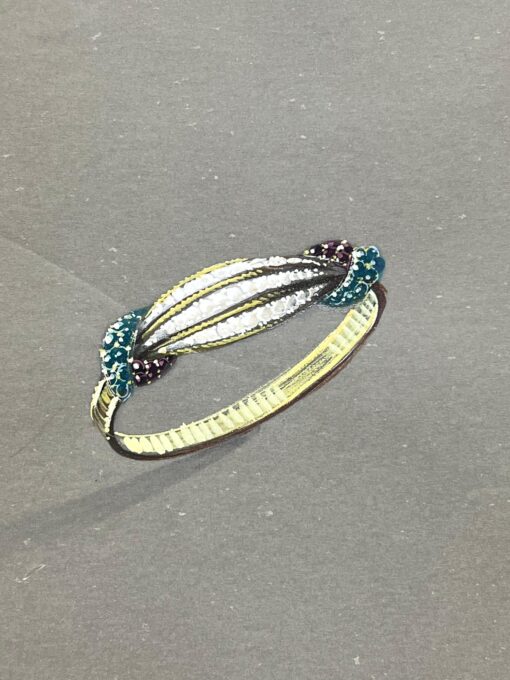 Original Parisian Vintage Jewelry Design Art by Van Cleef & Boucheron Designer