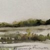 ROGER BONAFE (B.1932) ORIGINAL PAINTING FRENCH MODERNIST - LANDSCAPE SKETCH