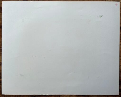 Original Oil Abstract Still Life with Cheese Slices and Knife - Image 8