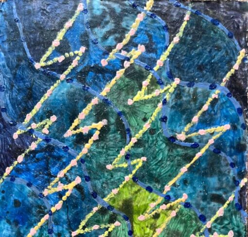 1960's British Surrealist Oil Painting - "Needs of Life" - Image 3