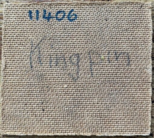 1960's British Surrealist Oil Painting - "Kingpin" - Image 7