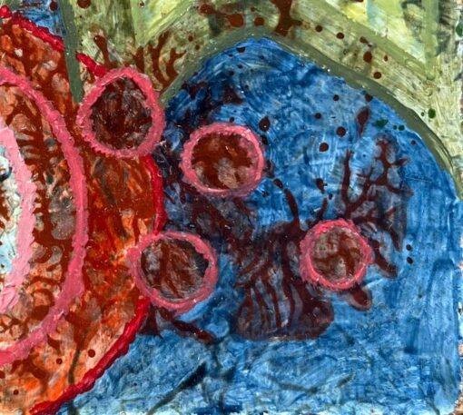 1960's British Surrealist Oil Painting - "Thoughts of a Plant" - Image 6