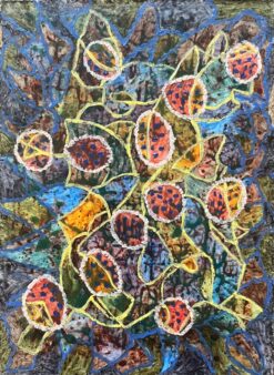 1960's British Surrealist Oil Painting - "Ties of Relationship"