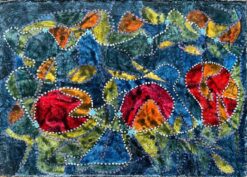 1960's British Surrealist Oil Painting - Hidden Currents Abstract