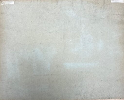 1800's French Neo Classical Old Master Chalk Drawing Roman Figures Court Scene - Image 8