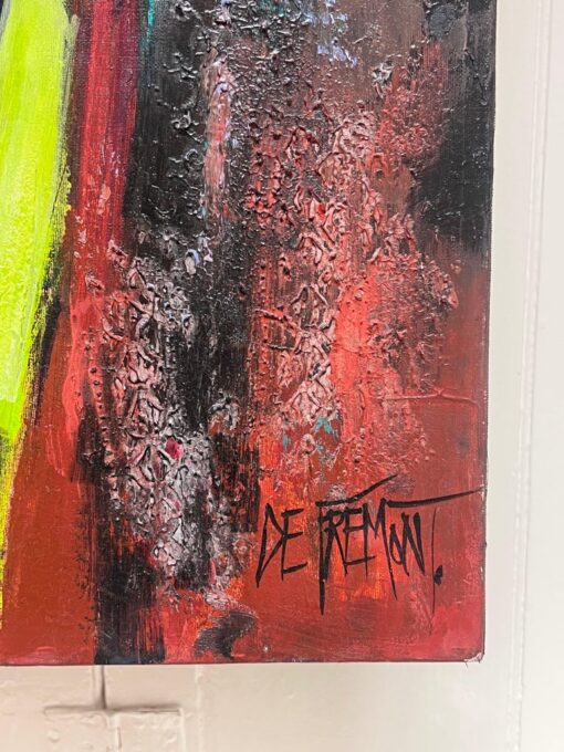 Huge Contemporary French Expressionist Abstract Modernist Still Life Painting - Image 7