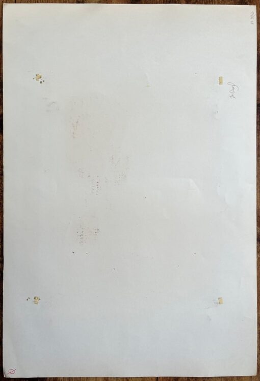Original Oil Painting of Seated Man at a Table with Dog by His Side - Image 7