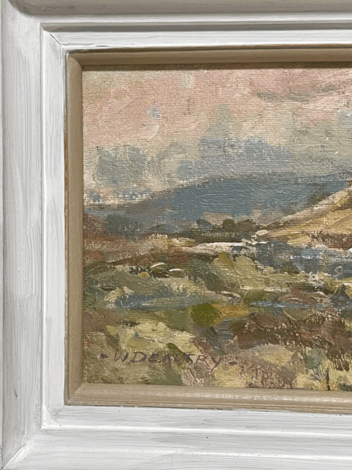 The Waters of Leith Scottish Impressionist Signed Oil Painting 20th Century - Image 2