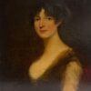 Fine Early 19th Century Portrait of a Gentle Woman Oil Painting on Canvas