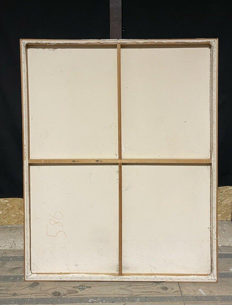Isaiah Gerard Calleja 1980s British Abstract Expressionist Oil Painting - Image 5