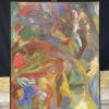 Isaiah Gerard Calleja 1980s British Abstract Expressionist Oil Painting