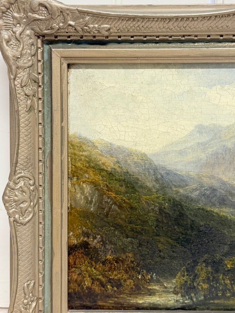 Moel Siabod North Wales Landscape with Figures and Animals on a Mountain Trail - Image 5